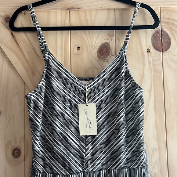 Universal Thread Black & White Striped Tank Dress XL - Picture 2 of 6